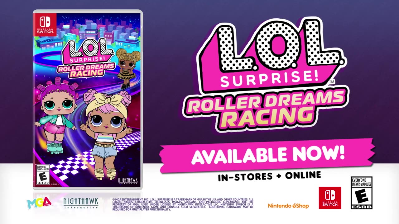 L.O.L. Surprise! Roller Dreams Racing - Official Nintendo Switch Launch Trailer
