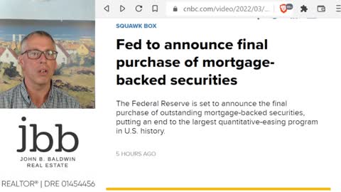 Fed Ending Quantitative Easing Will it Impact Mortgage Rates? March 11, 2022
