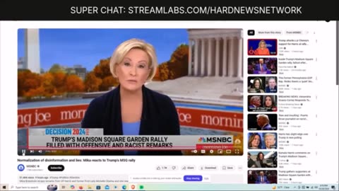 MSNBC Lunatic Whores Lie About Trump's Rally Claiming It Was "A Nazi Hate Rally"