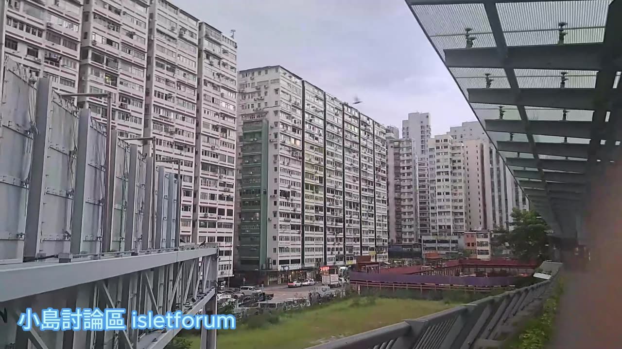 #西九龍站。柯士甸站行人天橋陣 West Kowloon Station. Austin Station Pedestrian Bridge mhp3960 aug2024