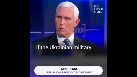 Traitorous Mike Pence says the US Military men & women might have to get involved to fight Russia!