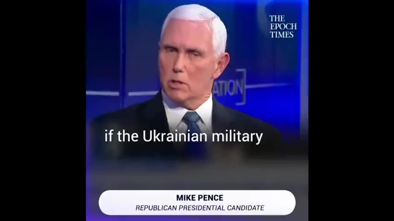 Traitorous Mike Pence says the US Military men & women might have to get involved to fight Russia!