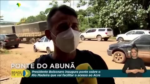 GESTÃO JAIR BOLSONARO #11 - APÓS MAIS DE 20 ANOS É INAUGURADA PONTE QUE CONECTA RONDÔNIA E ACRE / JAIR BOLSONARO MANAGEMENT #11 - AFTER MORE THAN 20 YEARS, A BRIDGE CONNECTS RONDÔNIA AND ACRE