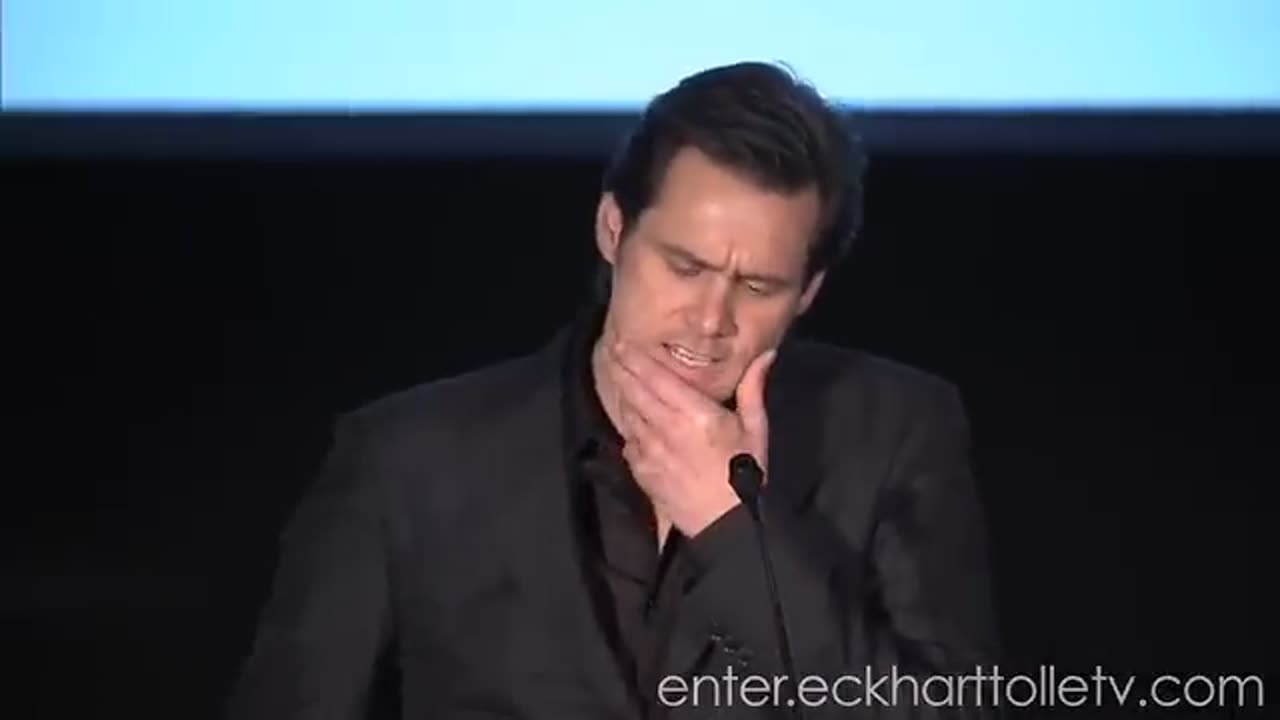 jim carrey enlightment experience eckart tolle one with every one.