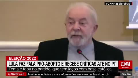 Lula faz fala pró-aborto durante evento em SP