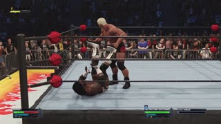 WCW Monday Nignt Nitro Match | Booker T VS Big Poppa Pump | WWE 2K24