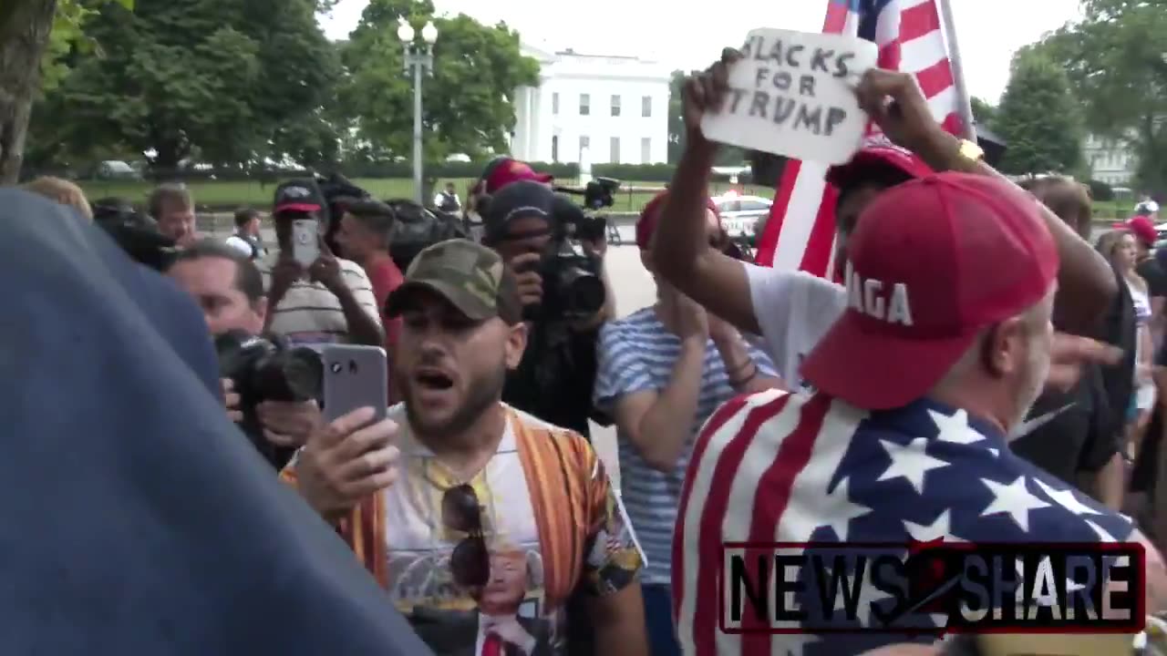 July 4 2019 DC 1.4 Proud boys chant fuck antifa