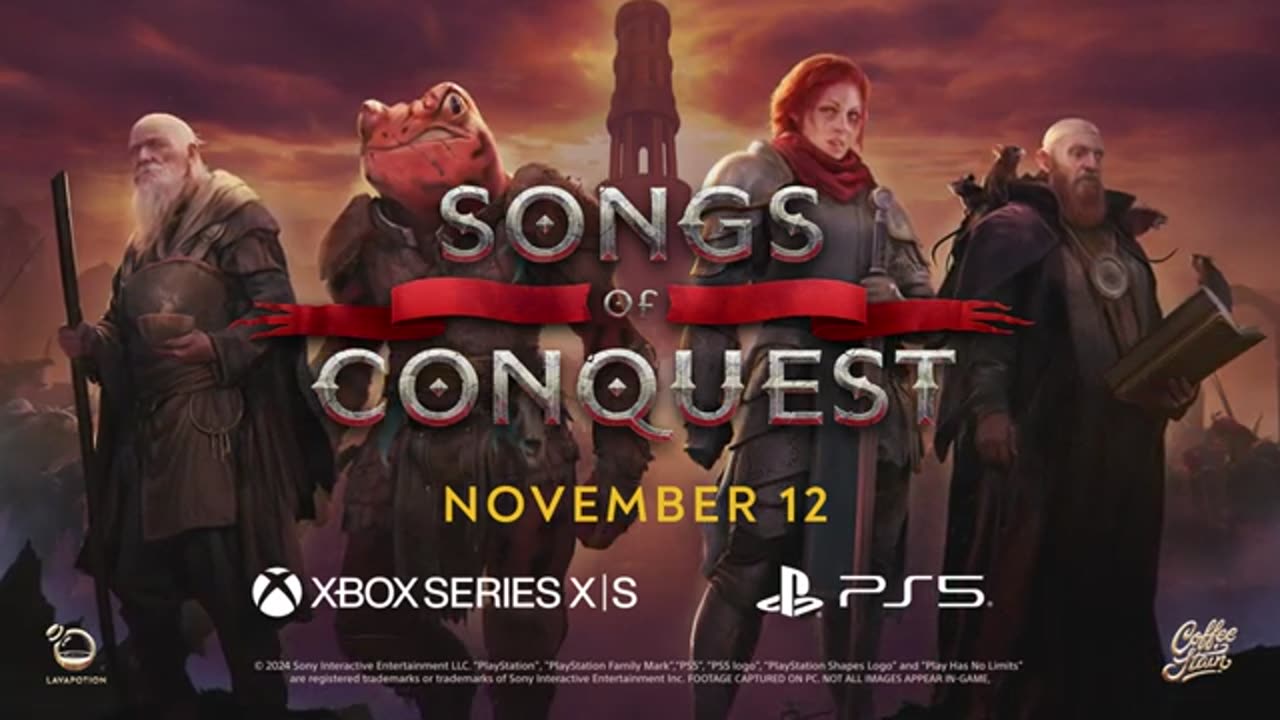 Songs Of Conquest – Console Release Date Announcement XBOX PS5