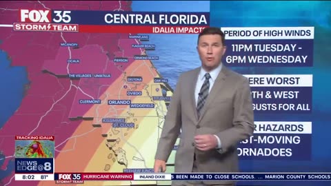 Tropical Storm Idalia headed to warmer water