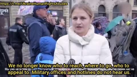 Relatives of thousands of missing Ukrainian soldiers are protesting on the streets of Lviv, begging the government for answers.