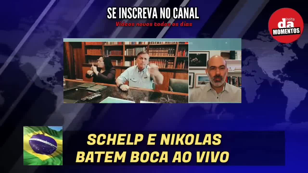 NIKOLAS coloca SCHELP no seu devido lugar e acaba com sua narrativa