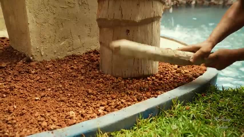 100 Days Building A Modern Underground Hut With A Grass Roof And A Swimming Pool