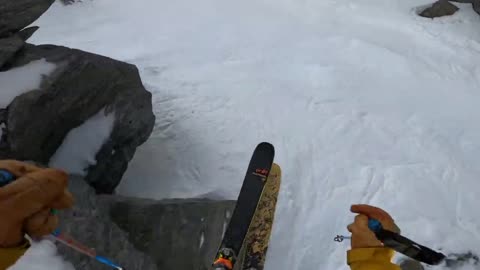 Alta Chutes Line. Remarkables NZ