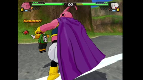 Majin Buu vs. Chiaotzu Dragon Ball Z Budokai 3