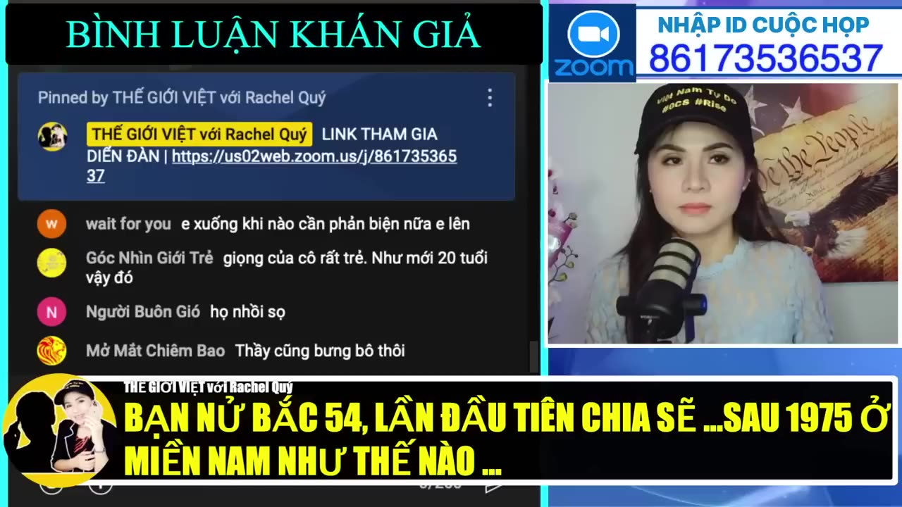 Bạn nữ Bắc 54 lần đầu tiên trên diễn đàn kể lại lịch sử nhớ đời sau khi cs chiếm miền nam.