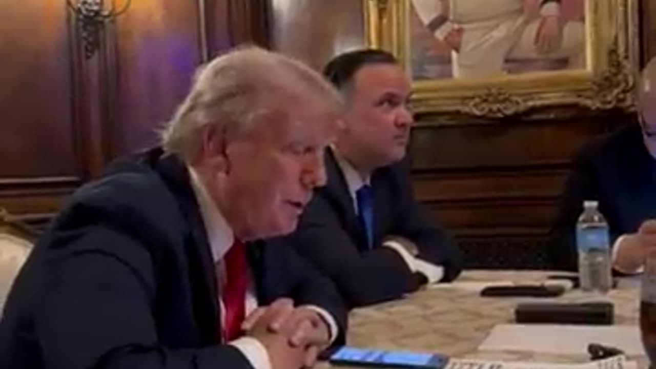 Watch Trump speak with Elon