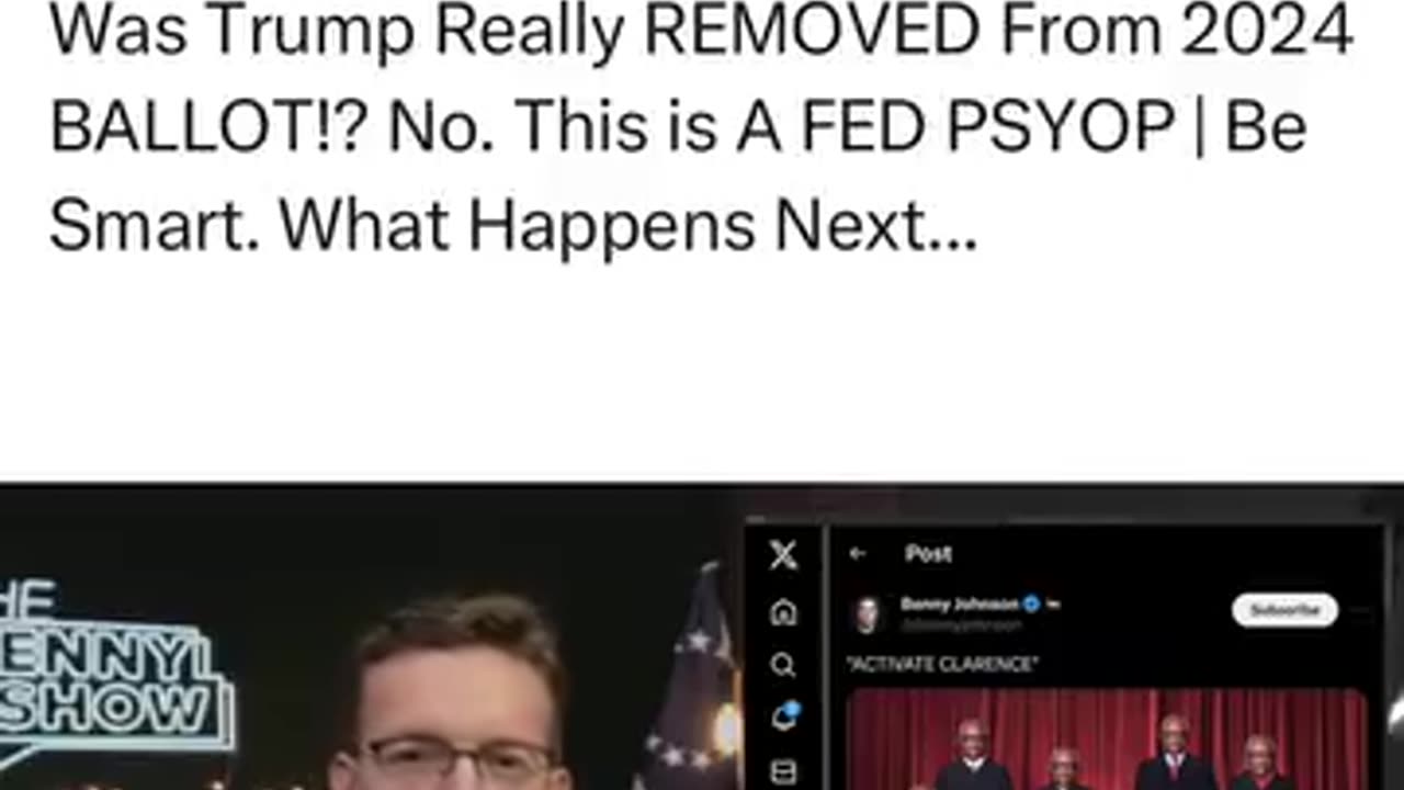 Was Trump Really REMOVED From 2024 BALLOT!? No. This is A FED PSYOP