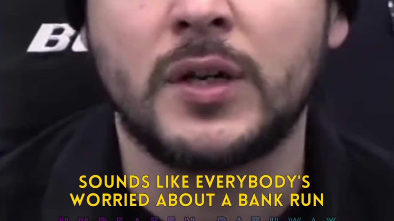 Bank Run Censorship & Worries of Politicians by Tim Pool