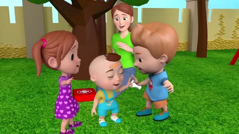 The Boo Boo Song + More Nursery Rhymes & Kids 3D Cartoon Videos