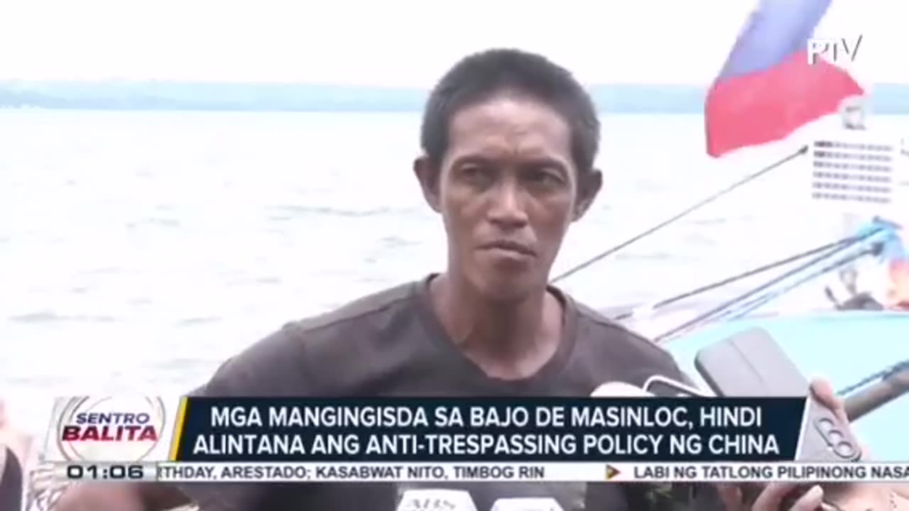 Fisherman Reymart Claro admits Chinese are NOT detaining Filipino fishermen at Scarborough Shoal. Mainstream media exposed as liars again.