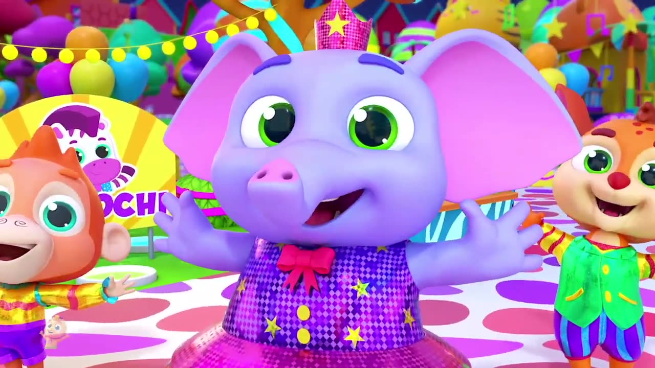 Kaboochi Dance Song _ Floss Dance _ Music For Kids and Children _ Songs For Babies with Zoobees