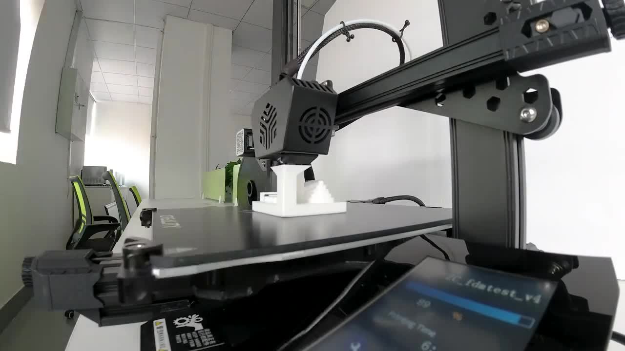 The Printing Process of CR-6 SE