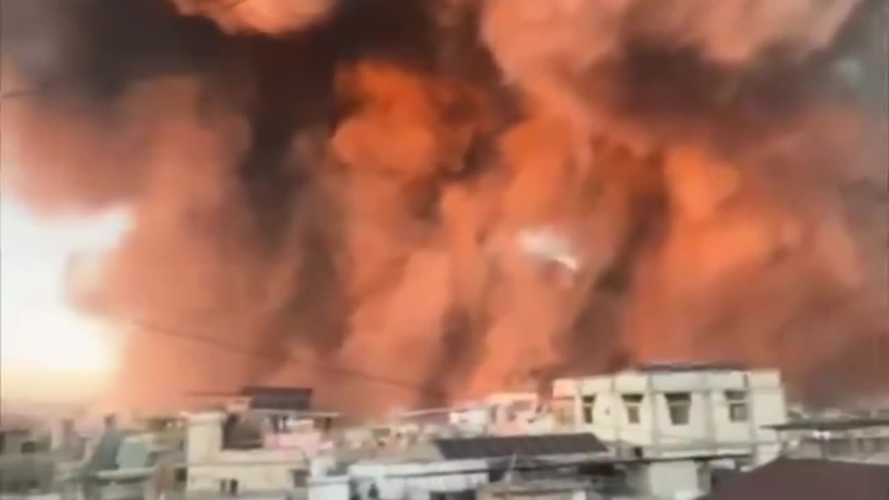 Israeli Airstrikes against the Hezbollah Command Bunker in Southern Beirut 9/27