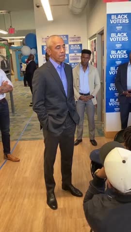 Obama Acknowledges He's Concerned About Black Voters Not Showing Up For Kamala