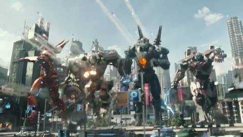 Jaegers vs. Kaiju (Best Pacific Rim- Uprising Fights) - All Action