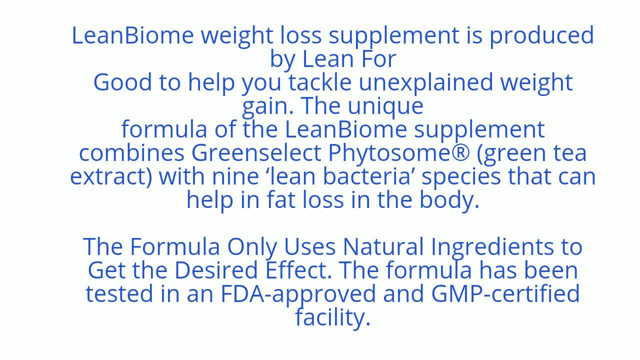 Leanbiome