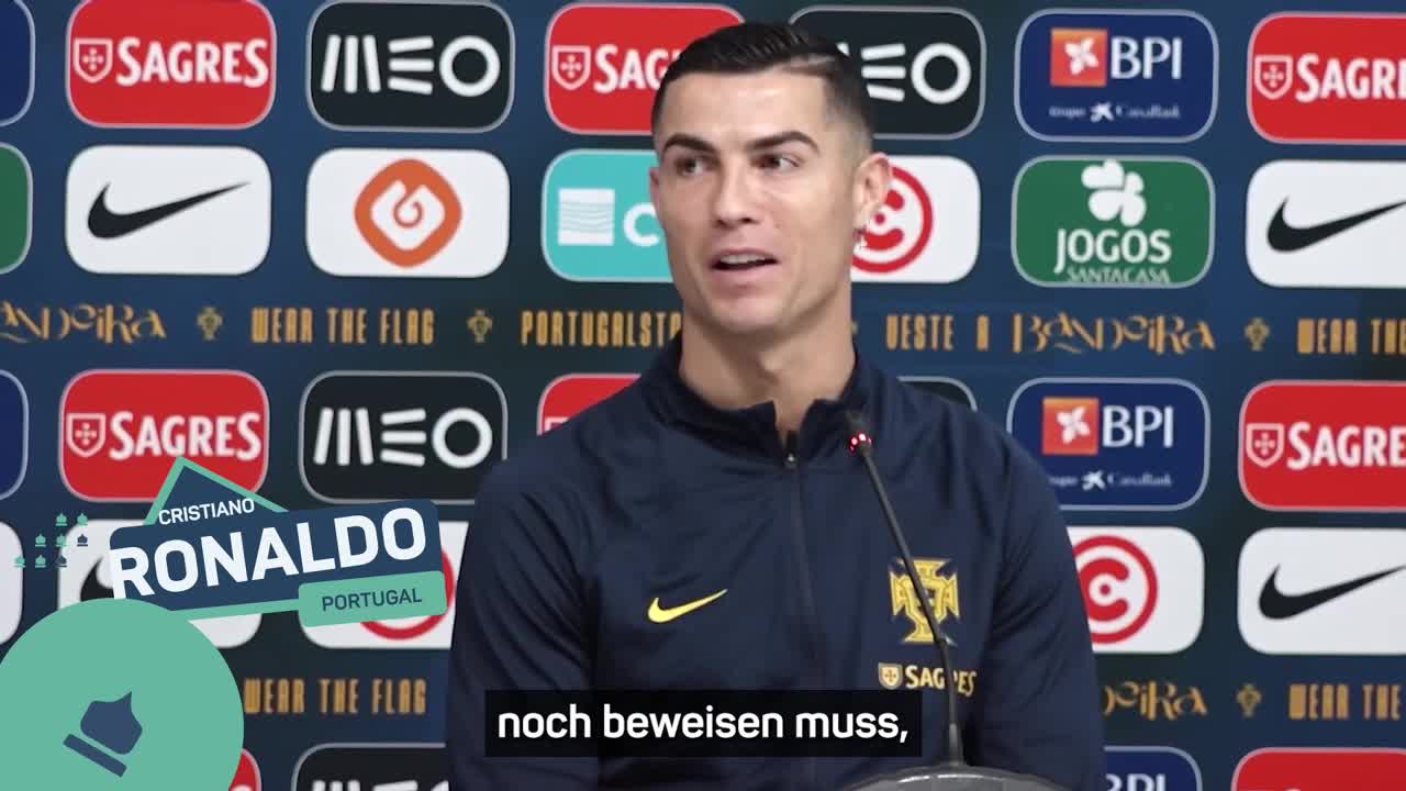 Über diese Frage kann Ronaldo nur lachen... _ WM 2022