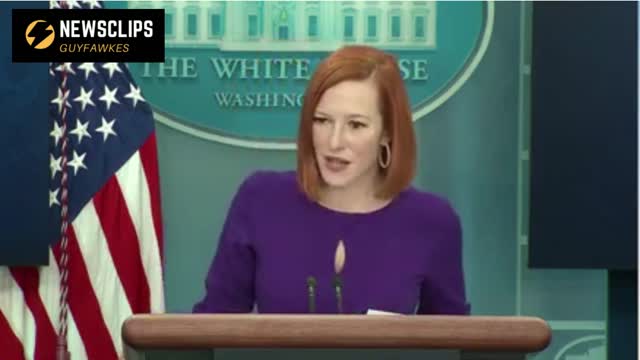 Jen Psaki Blames Donald Trump When Asked About