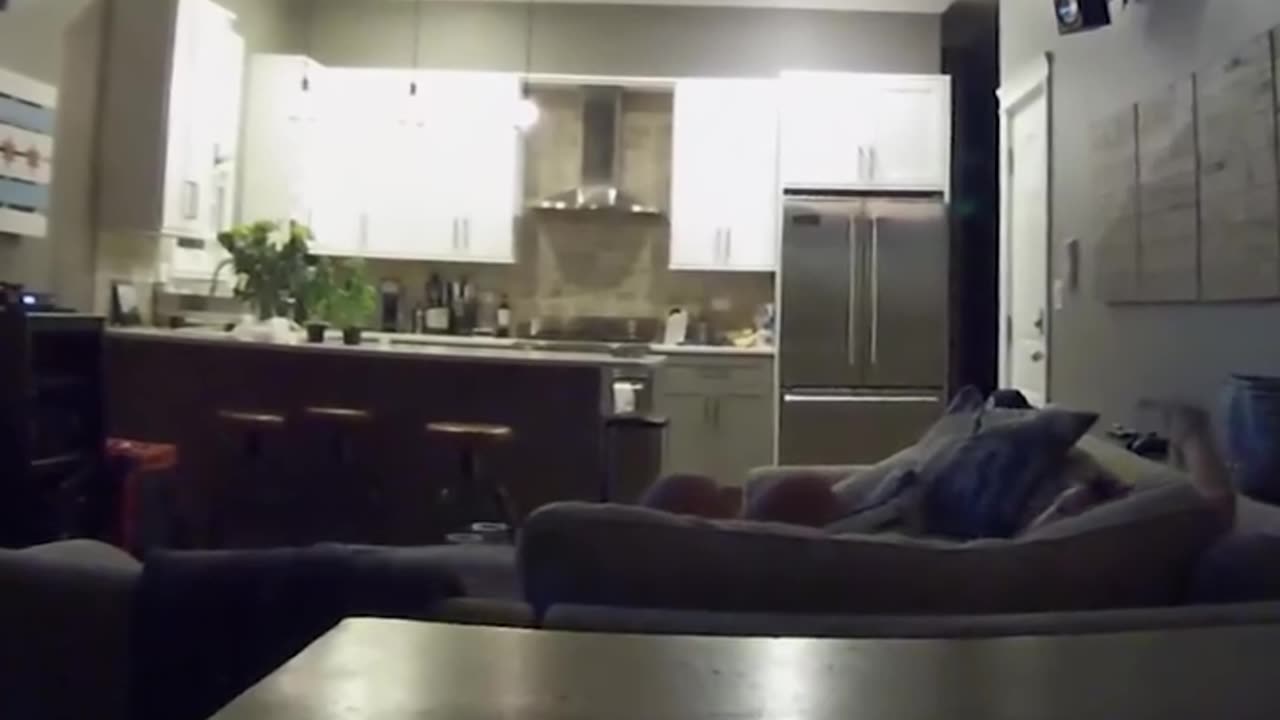 Intruder caught on camera