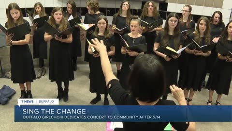 Buffalo Girlchoir singing for change