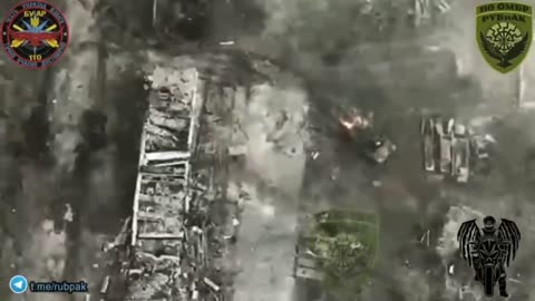Russian Tank Flames Out