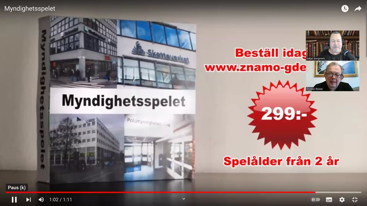 Lunchklubben 22 feb - Myndighetsspelet fortsätter med FRA