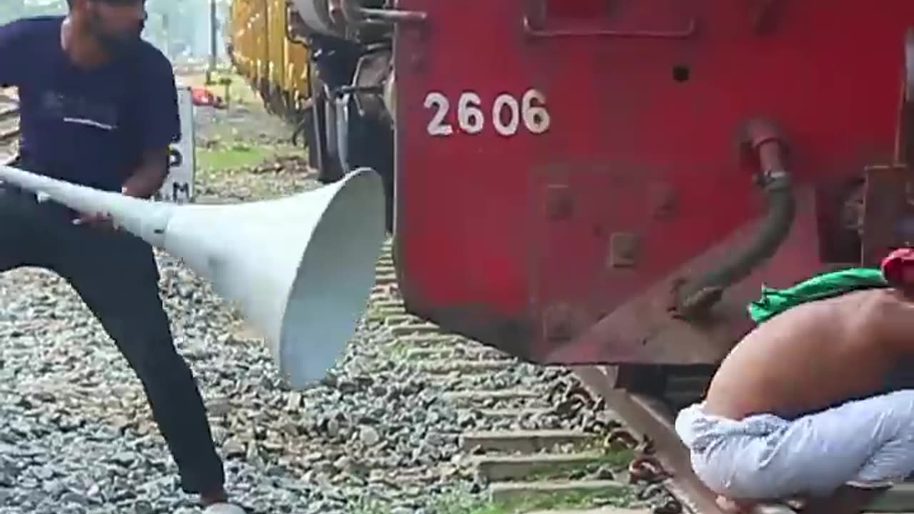 Train Horn Prank