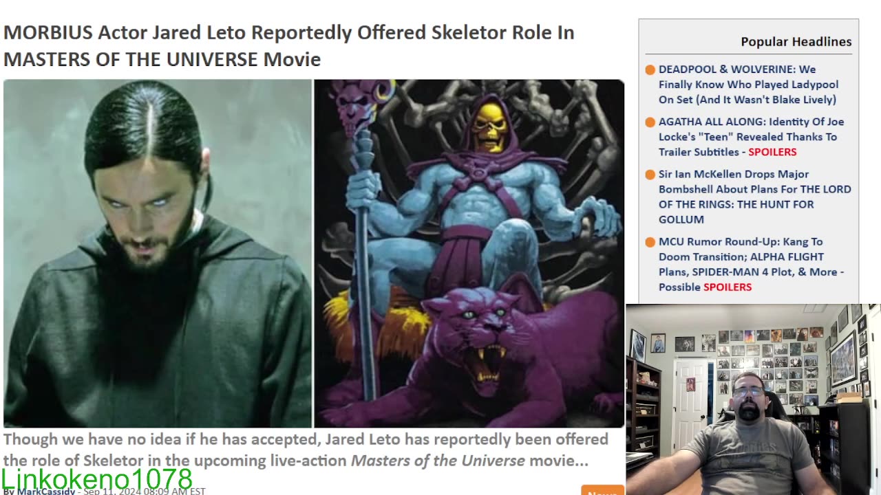 Jared Leto given the offer of playing Skeletor in the reboot He Man movie