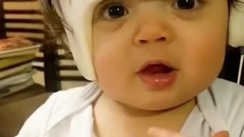 Funny Baby Videos eating # Short # cute