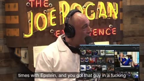 Joe Rogan and Duncan Trussell discuss Jeffrey Epstein’s painting of Bill Clinton in a dress