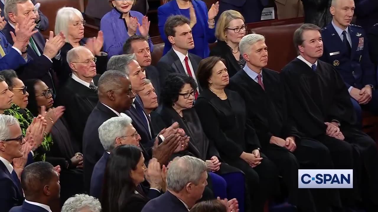 Biden Calls Out Supreme Court Justices To Their Faces (VIDEO)