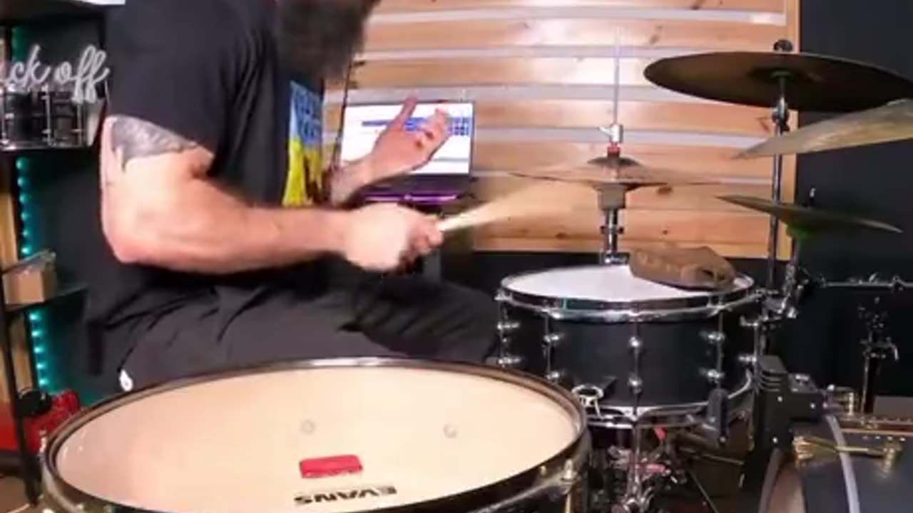 Insane drum skills