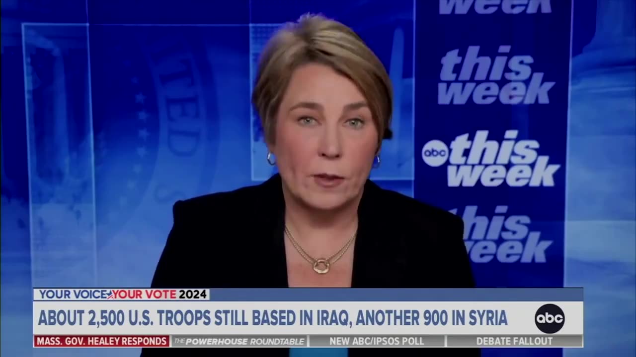 Top Harris-Walz surrogate Maura Healy gets nuked over Kamala's LIE that no active duty U.S. troops