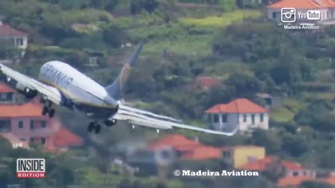 Ryanair Pilot Nails Scary Landing