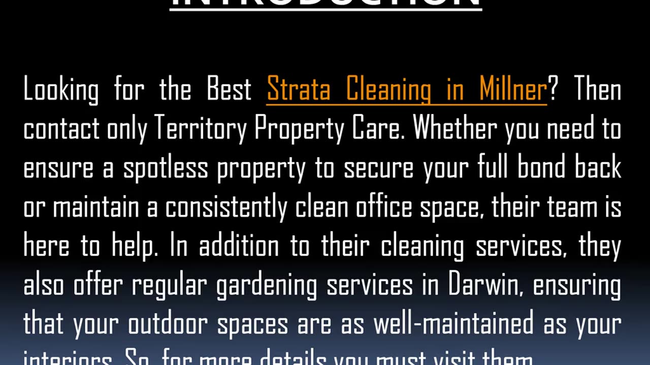 Best Strata Cleaning in Millner