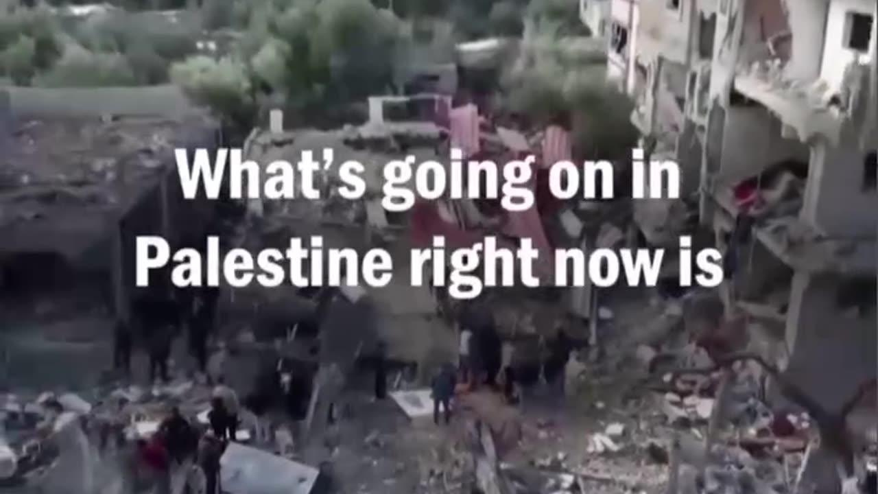 Soldier says this is NOT war in Palestine. This is genocide.