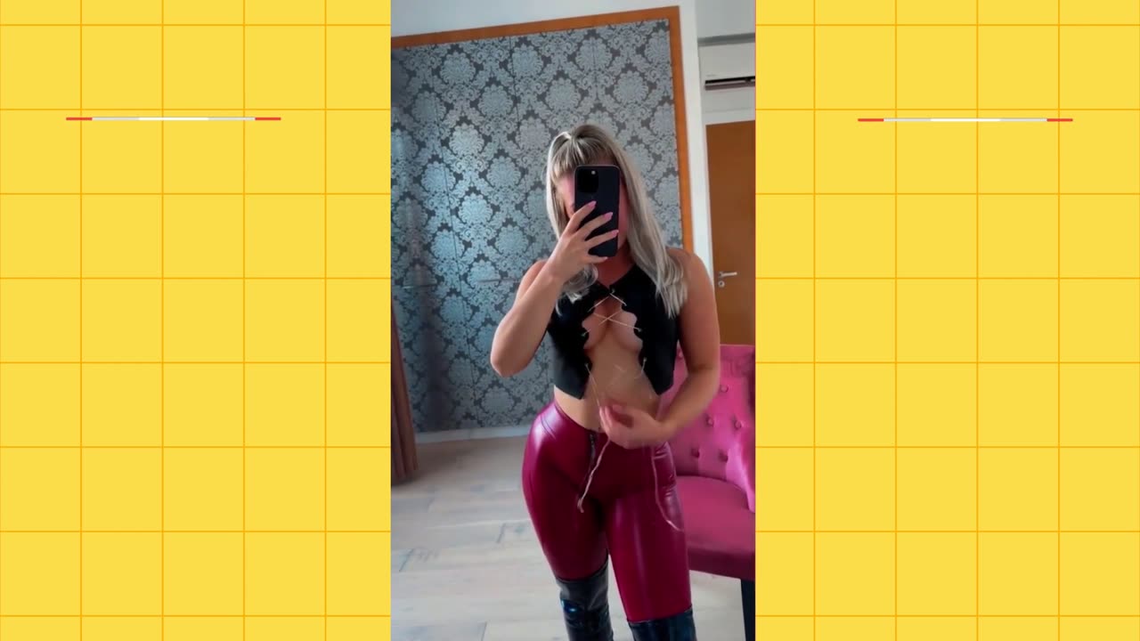 Big bank tiktok challenge 🔥🔥❤️‍🔥ClipchampGirls #twerkmusic #gym #fit #workout