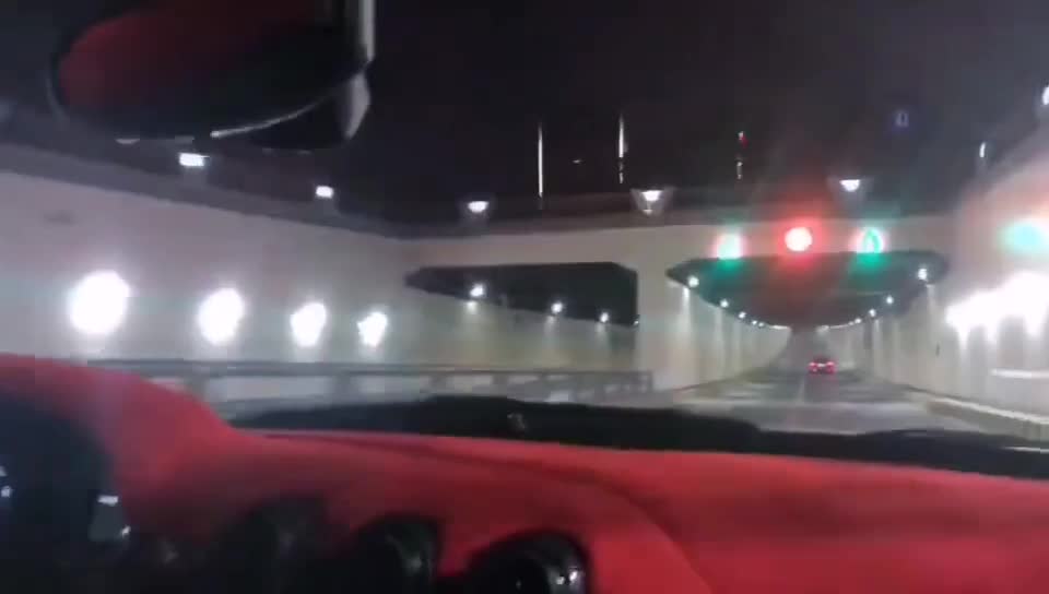 Flying in the middle of the night