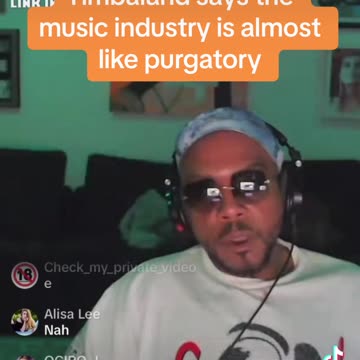 Timbaland says the music industry is almost like purgatory