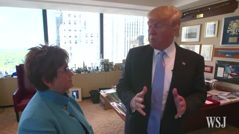 Donald Trump's Tour of His Manhattan Office